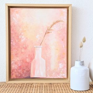 "New start"  24x30 cm Olieverf schilderij