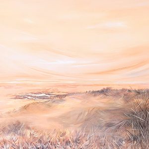 "Stillness" 80x80 cm Acryl schilderij