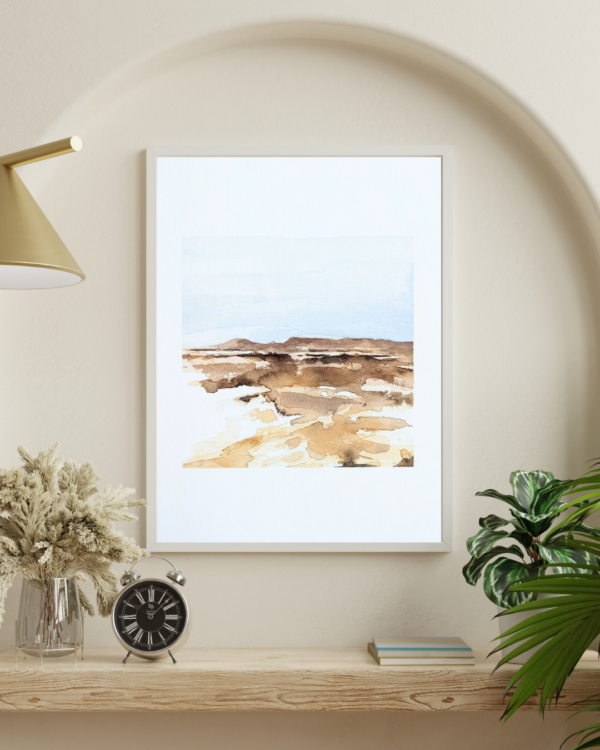 abundence print poster landschap Texel collectie schilderij abstract