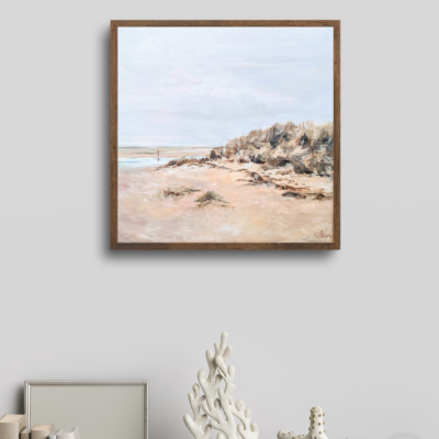 Print poster 'Here I caught breath' landschap schilderij texel collectie