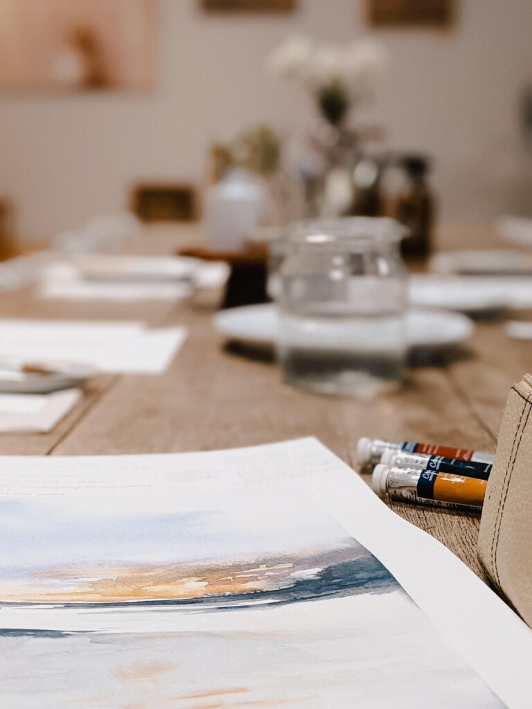 aquarel cursus landschap watercolor