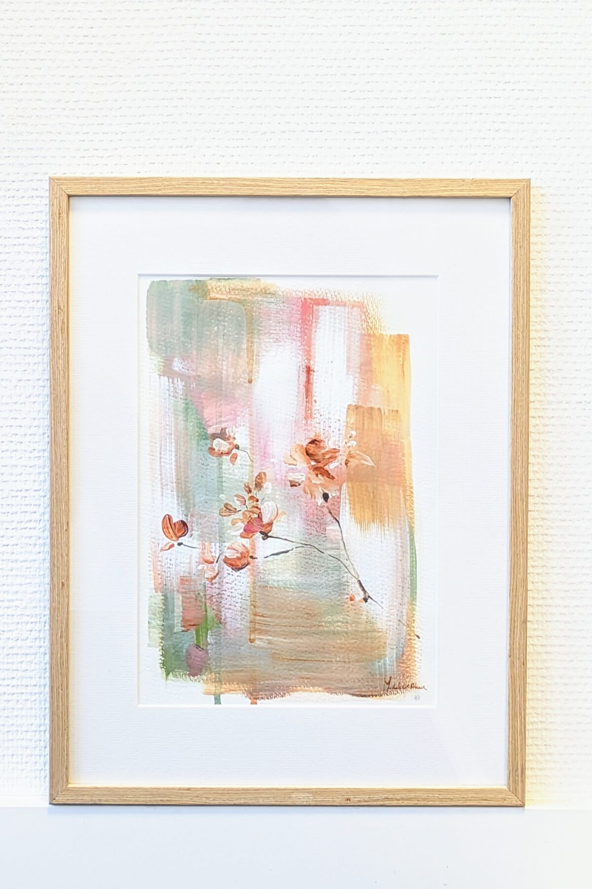 lost in daydreams schilderij in houten lijst