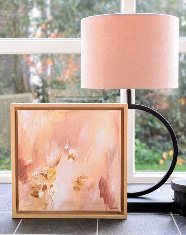 True blossom melodies abstract bloemen schilderij