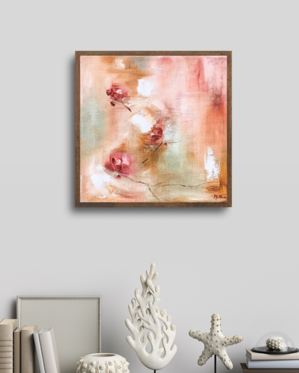 Blossom dreams abstract bloemen poster print