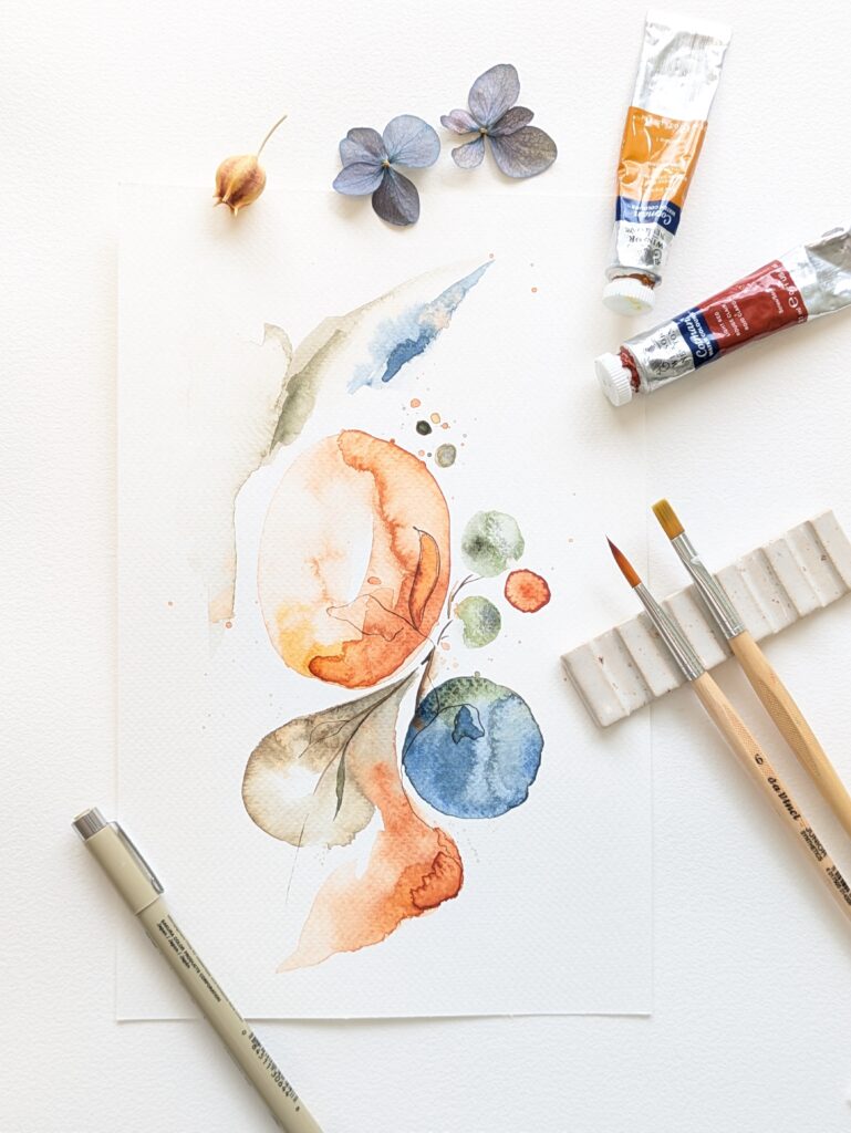 Schilder je eigen ongekende wereld aquarel workshop Creative life