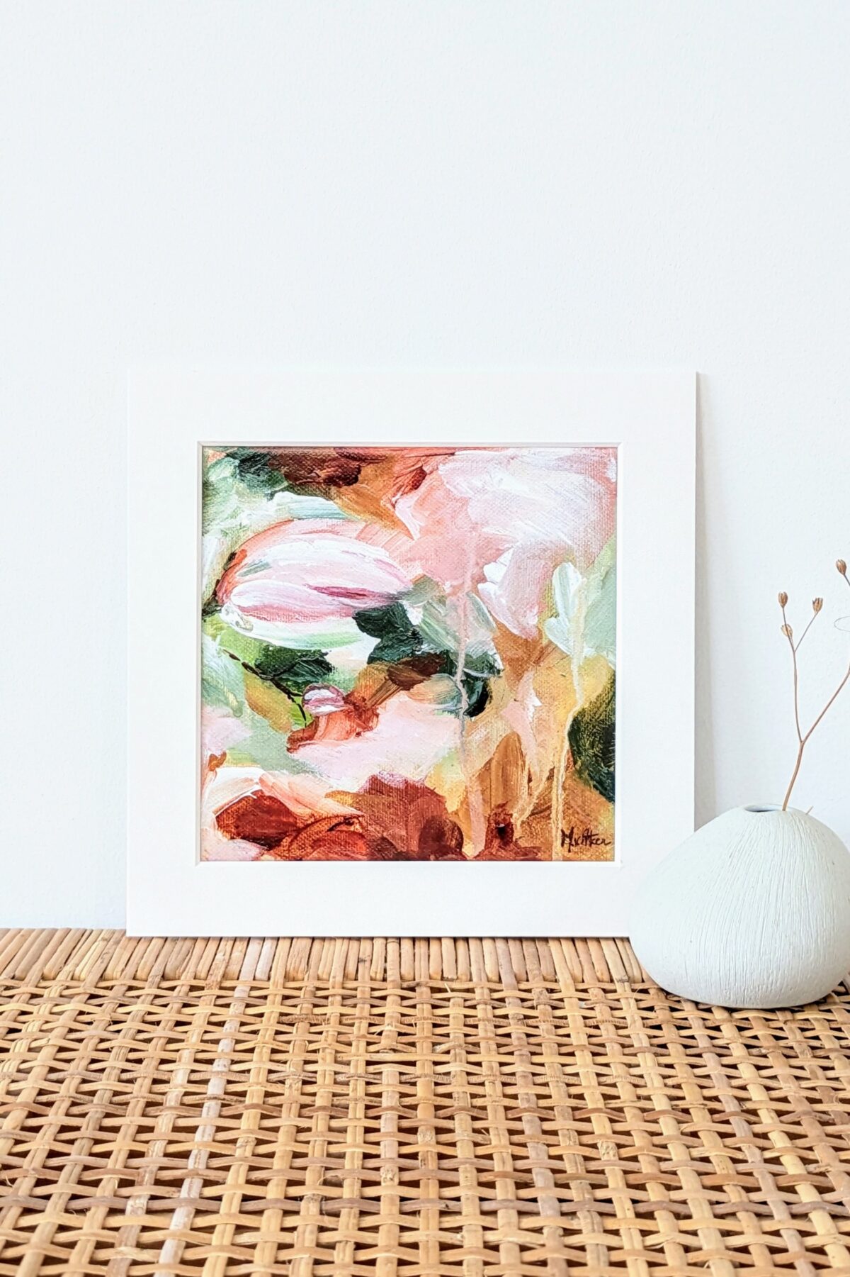 kunst print Dream in flowers