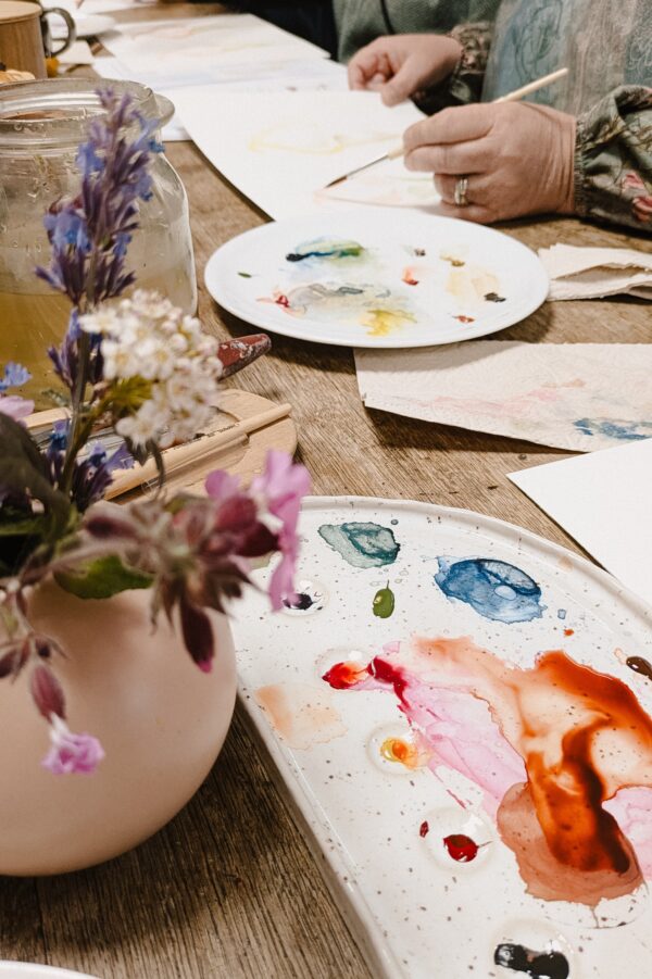 Aquarel magie dag workshop in Amerfoort met lunch