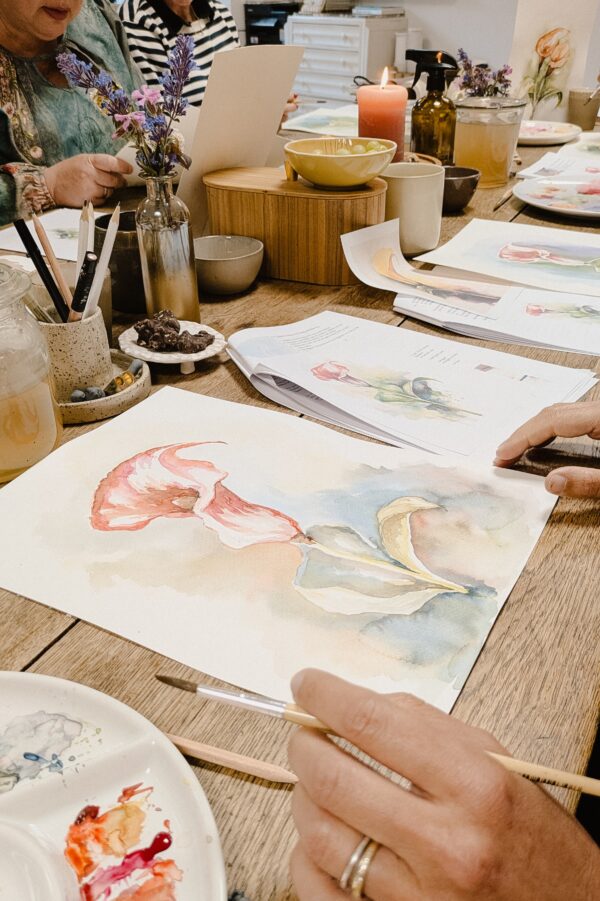 Da workshop aquarel magie in Amersfoort