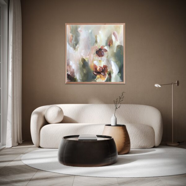 abstract schilderij bloemen Forth beauty kunst op maat