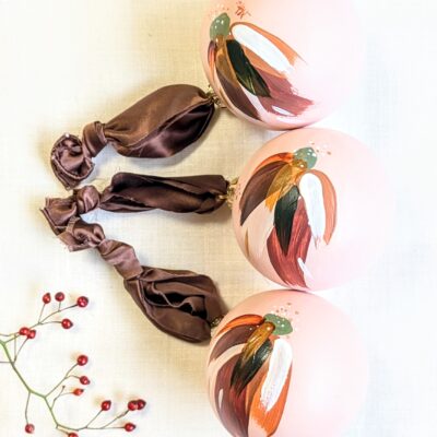 kerst ornamenten Anna kerstbal roze kerst shop