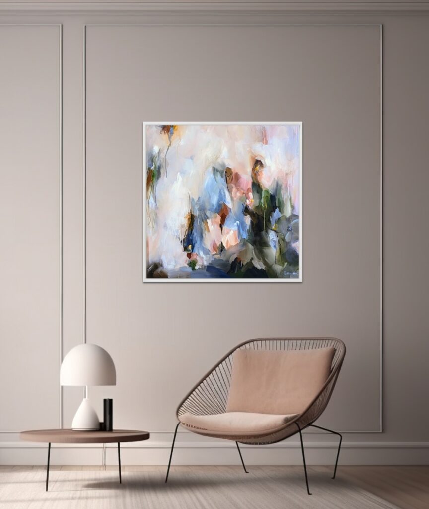 abstract schilderij Light appears artworkbymadelon