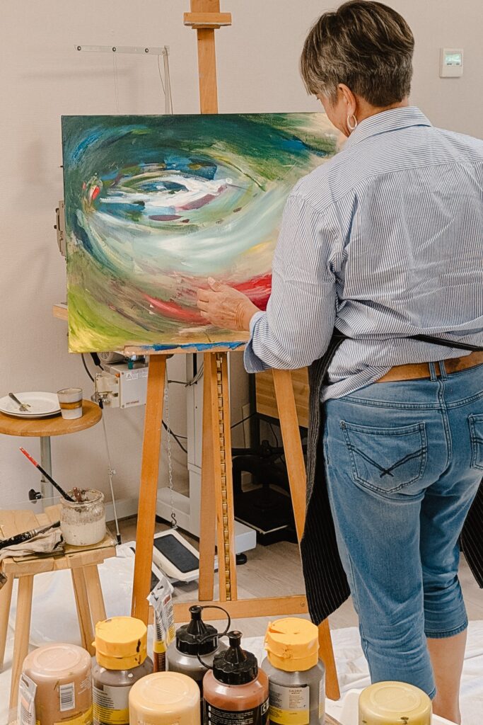 Dag workshop Acryl schilderen incl. lunch in Amersfoort