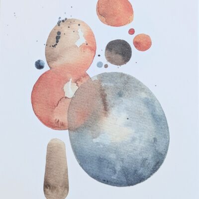 abstract ansichtkaart